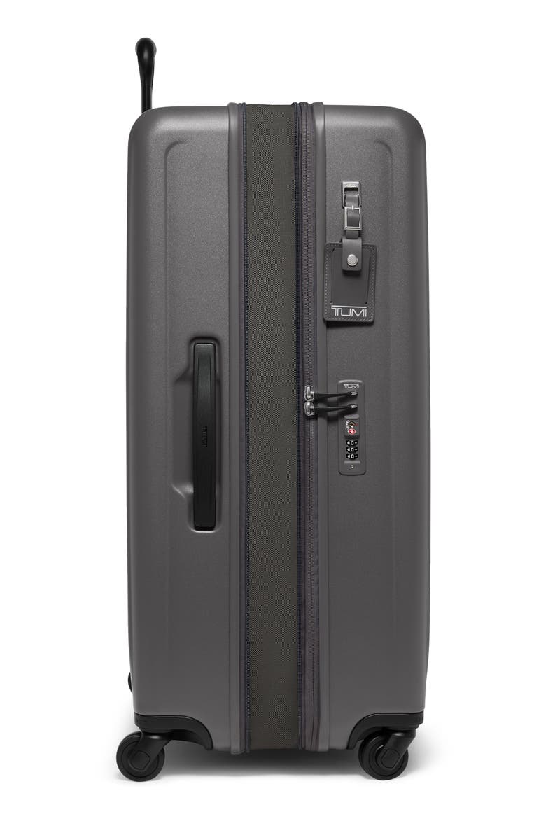 Large Expandable Hardside Checked Spinner Suitcase, Alternate, color, CASTLE ROCK TEXTURE