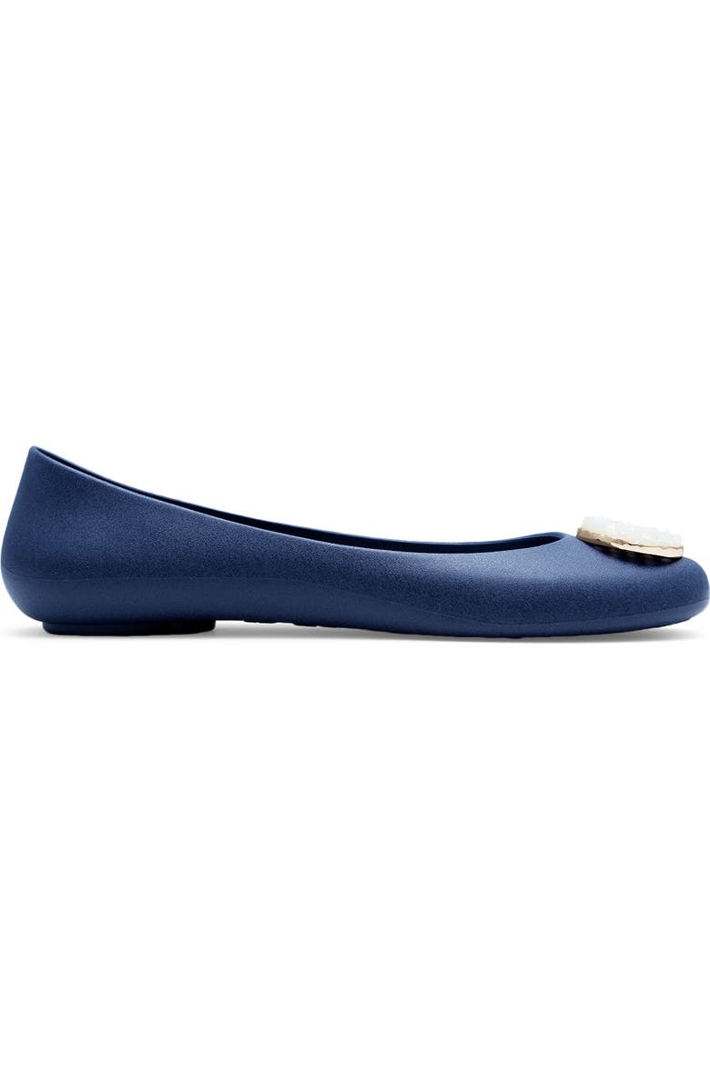 OKABASHI Izzie Matte Ballet Flat, Alternate, color, Sapphire