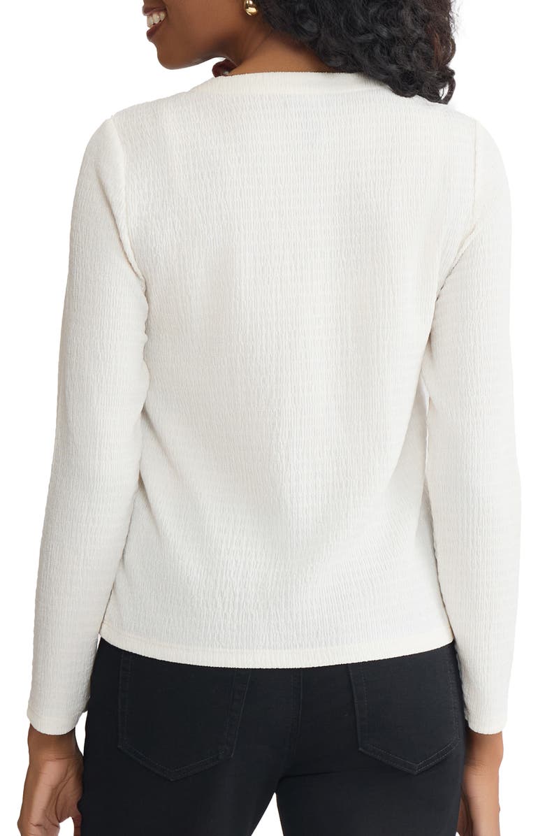 Jones New York Textured Cardigan, Alternate, color, 