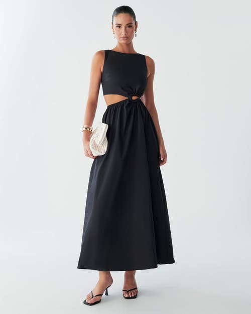 Bwldr Maria Maxi Dress In Blue