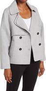 Belle & Bloom I'm Yours Wool Blend Peacoat