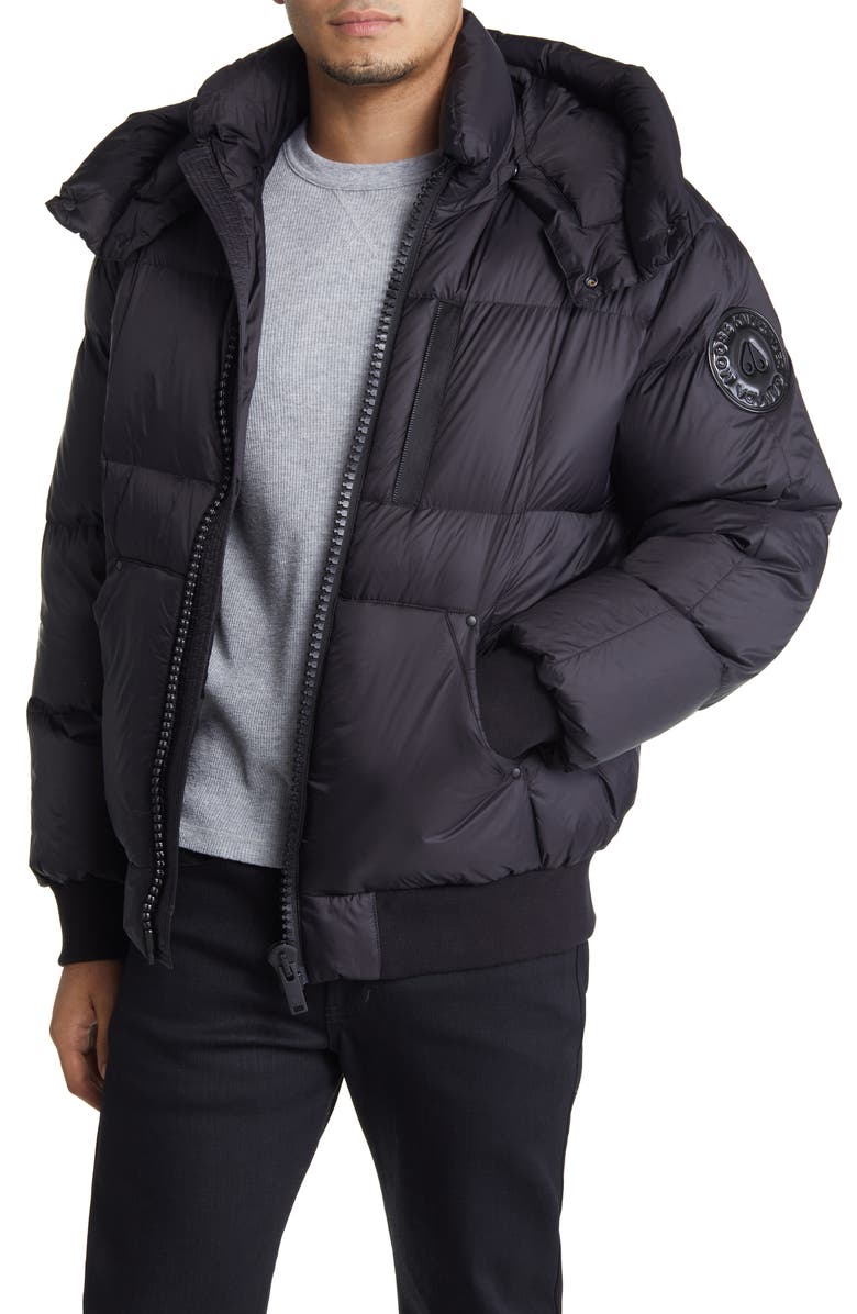 Moose Knuckles 125th Street Quilted Down Coat, Main, color, 