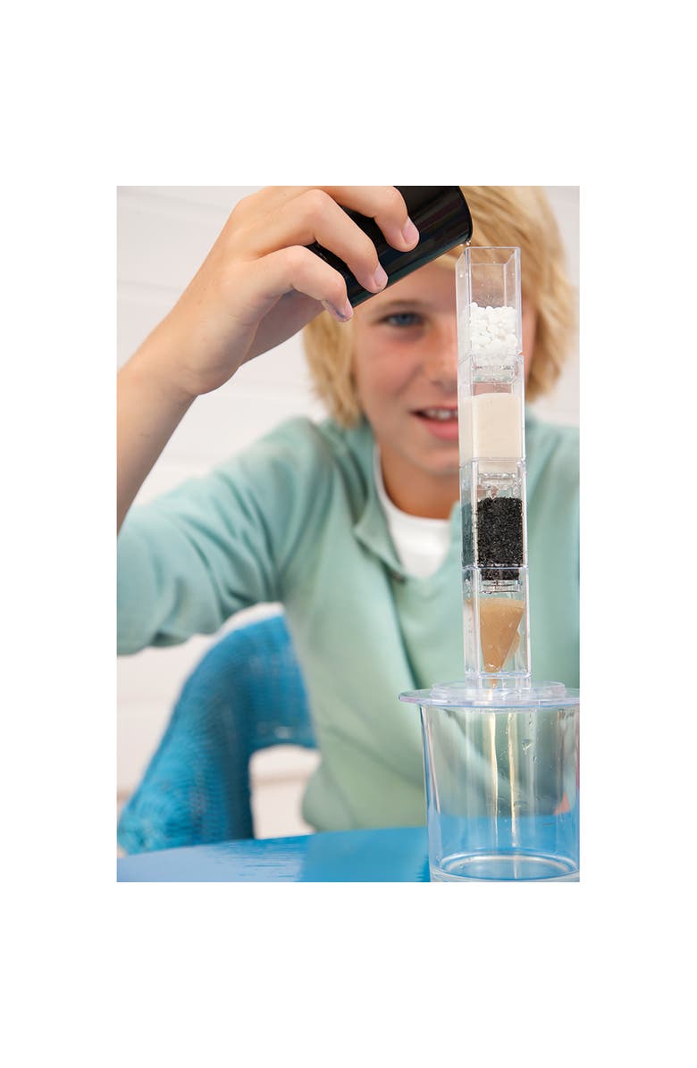 4M Green Science Clean Water Science Diy Water Filtration Kit, Alternate, color, Multicolored
