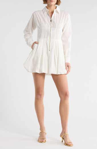 Ramy Brook Naira Long Sleeve Shirtdress