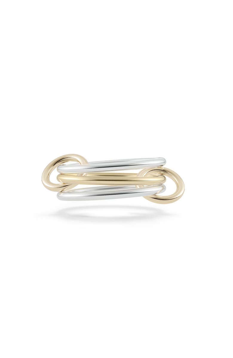 Spinelli Kilcollin Solarium Linked Rings, Main, color, Silver