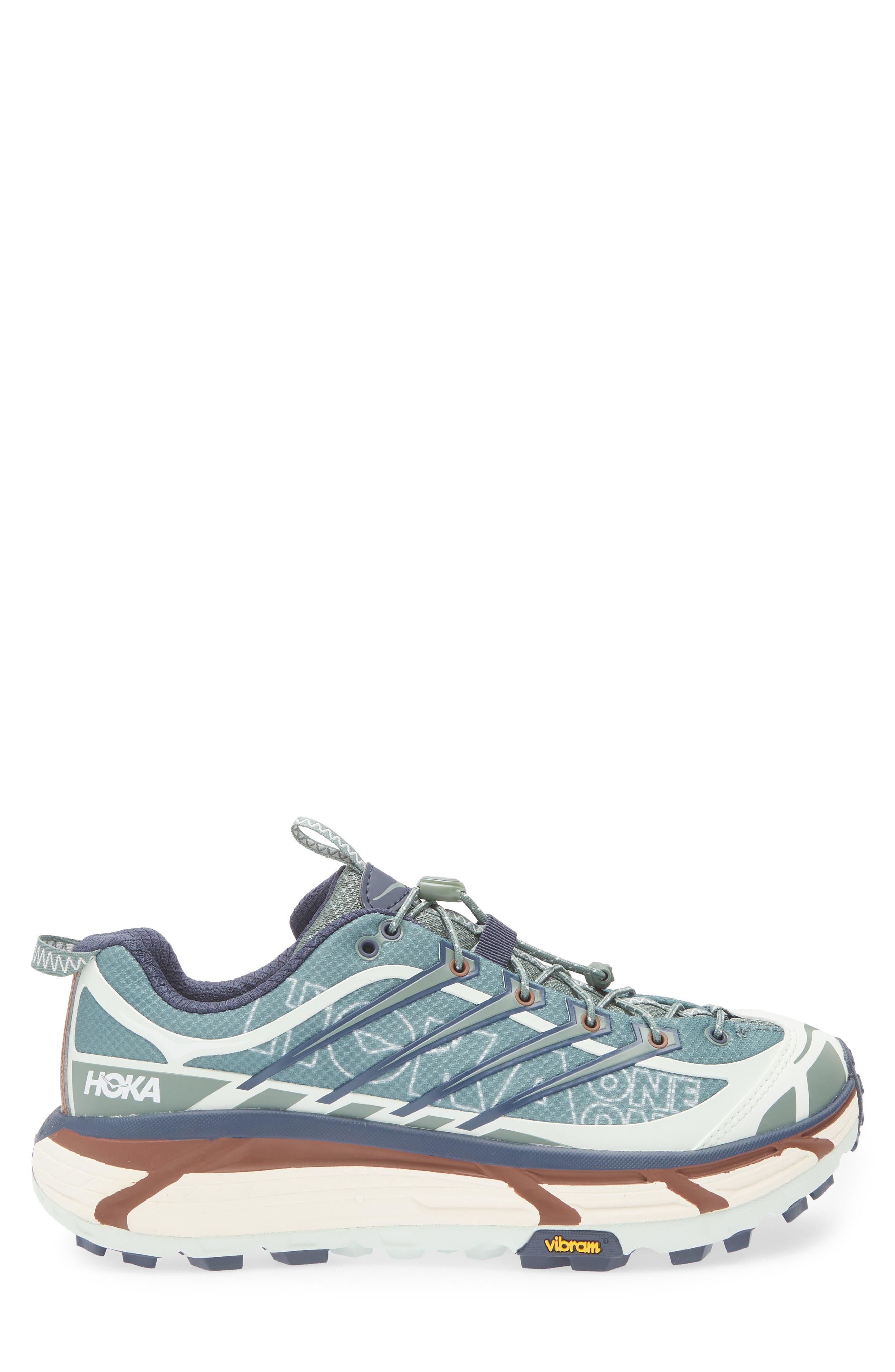 Mafate Three2 Wordmark Sneaker, Alternate, color, FERN / VARSITY NAVY