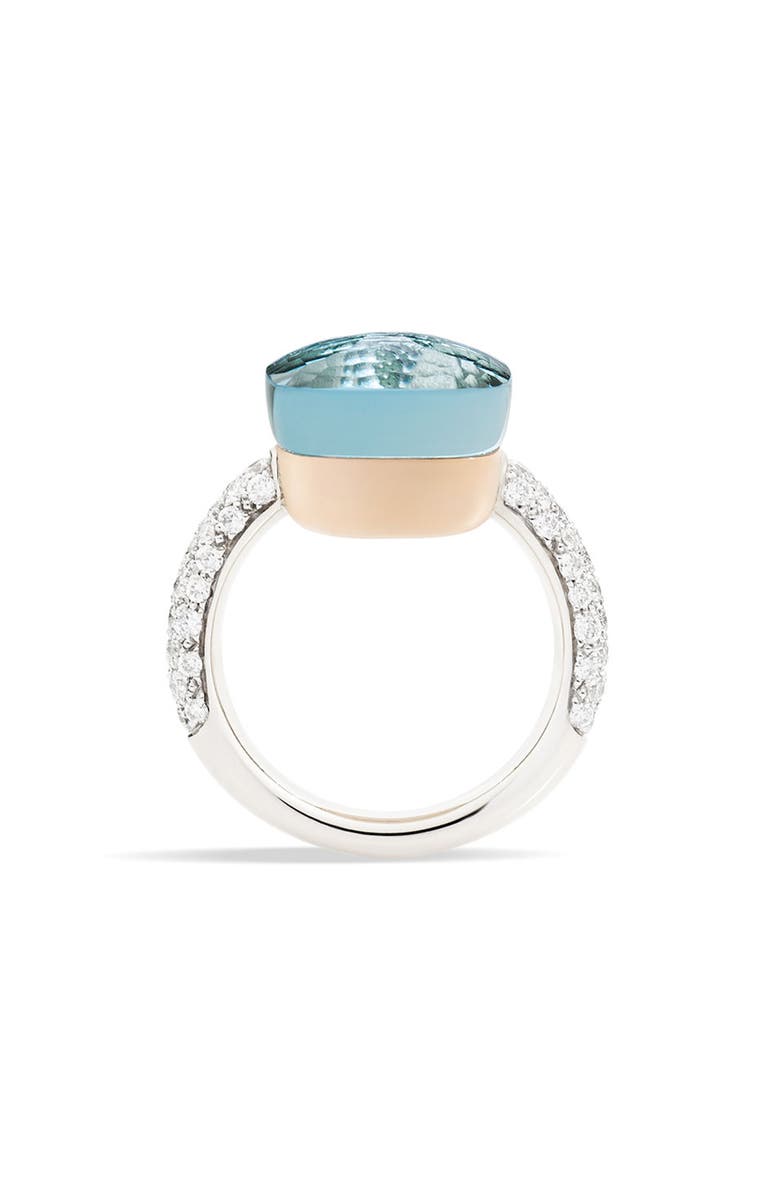 Pomellato Nudo Maxi Ring, Alternate, color, Blue Topaz Diamonds