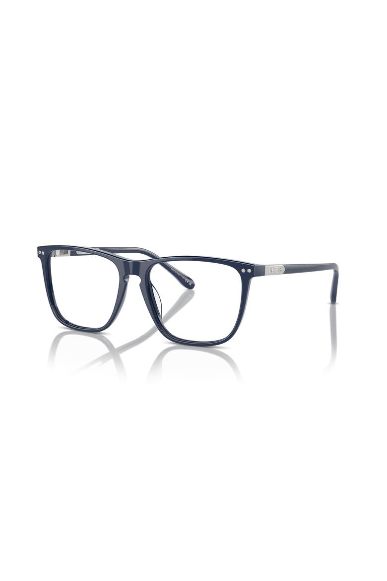 55mm Square optical glasses, Main, color, Blue