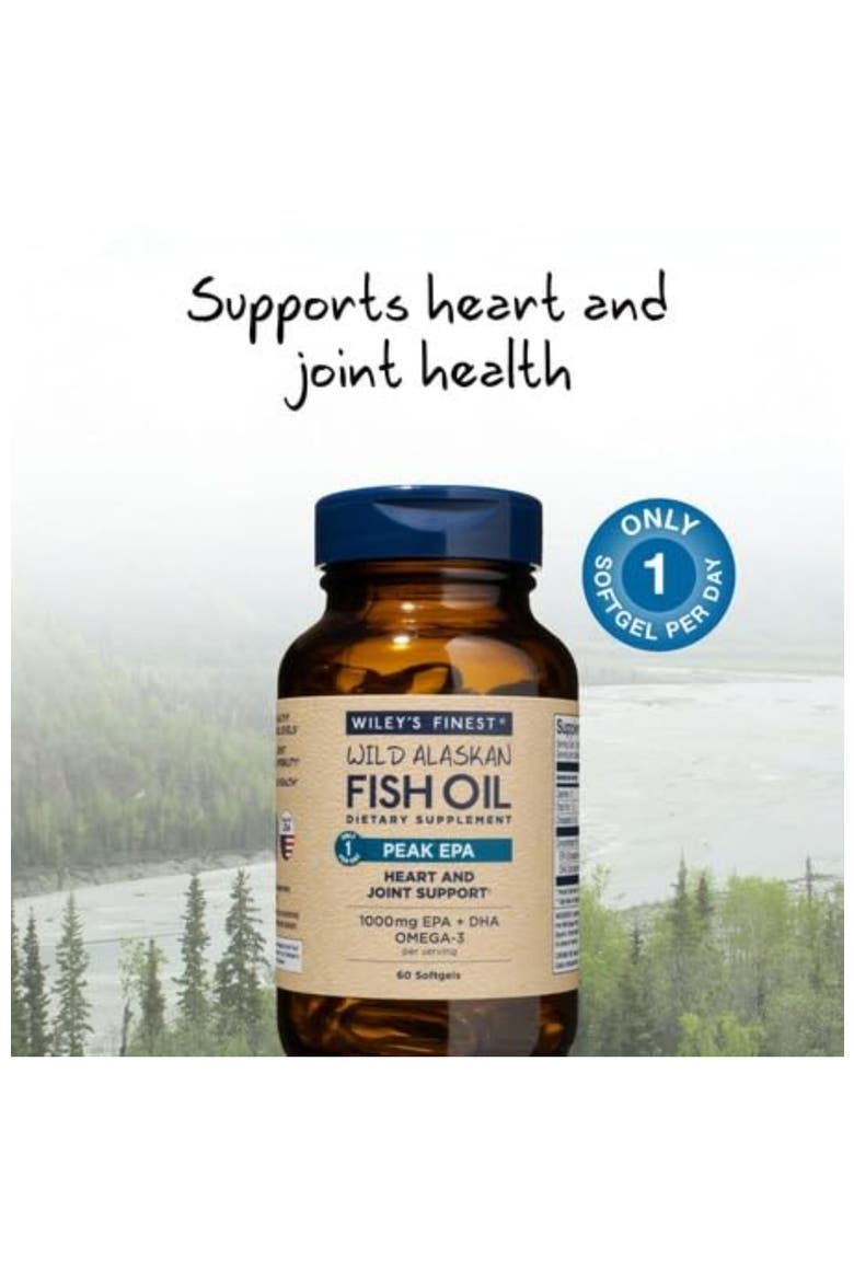 Peak EPA Omega-3 Softgels for Joint Health Support 60 Softgels(60 sevings), Alternate, color, None