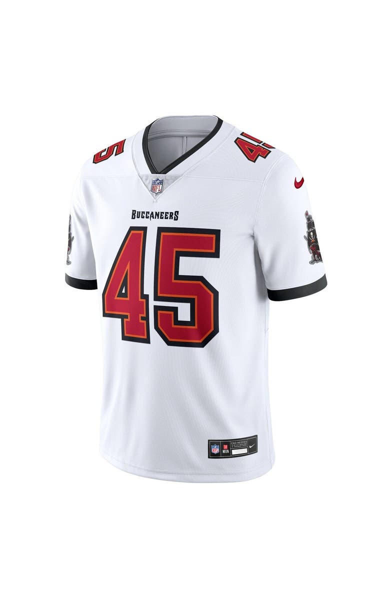 Nike Men's Nike Devin White White Tampa Bay Buccaneers Vapor Untouchable Limited Jersey, Alternate, color,