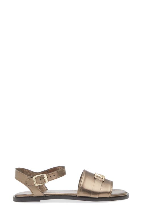 Valentino By Mario Valentino Cecilia Vlogo Sandal In Gold