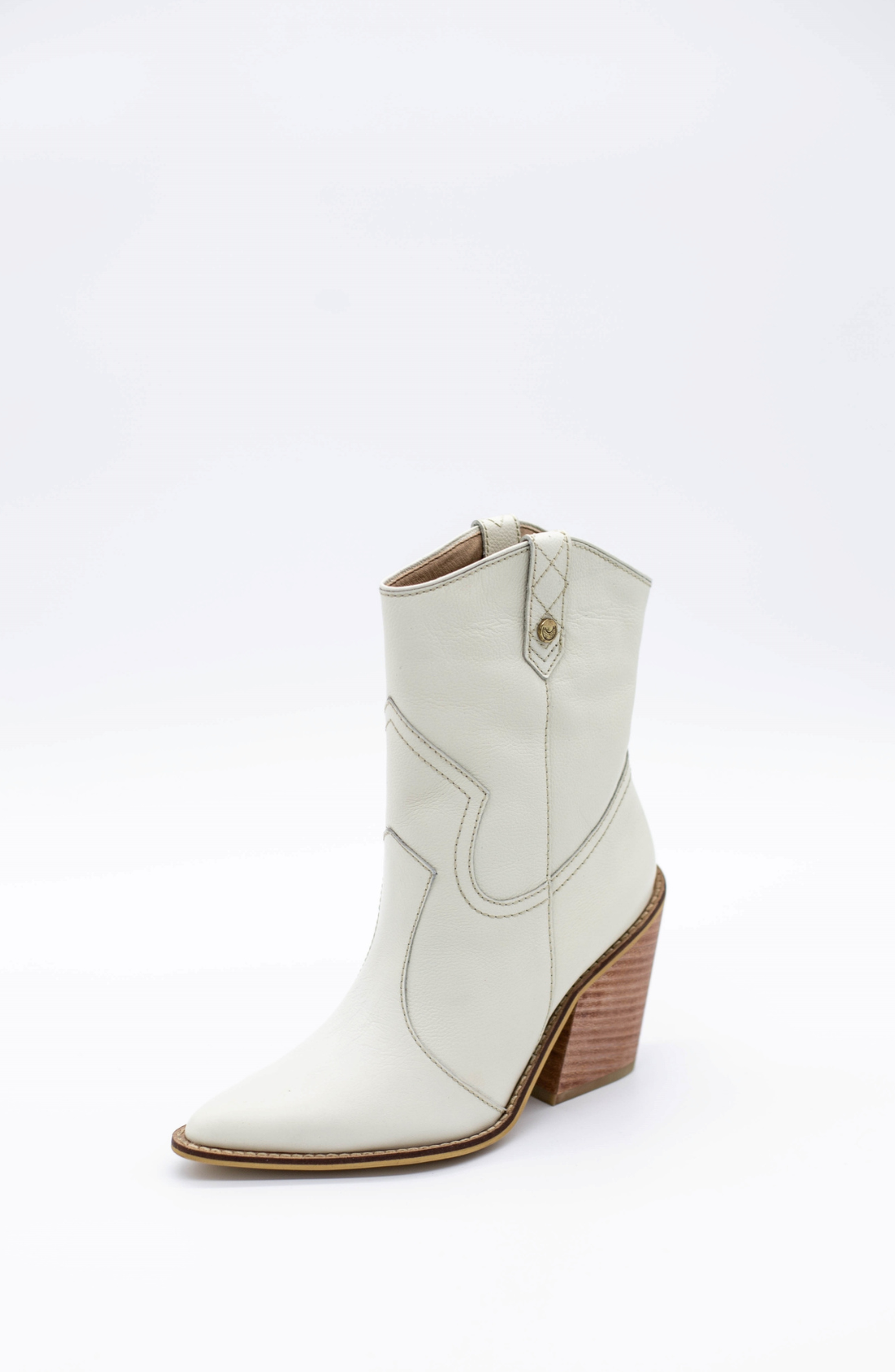 Strength Western Cowboy Boots, Alternate, color, Off White