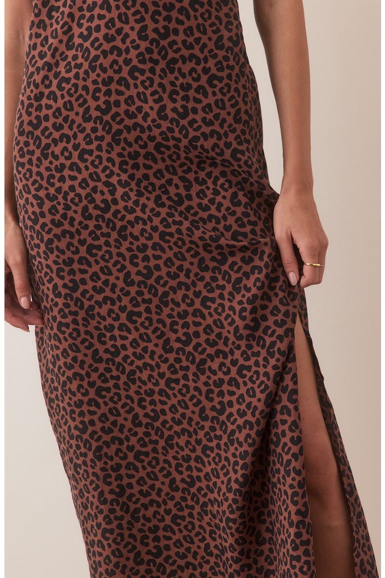 Gabrielle Maxi Slipdress, Alternate, color, LEOPARD