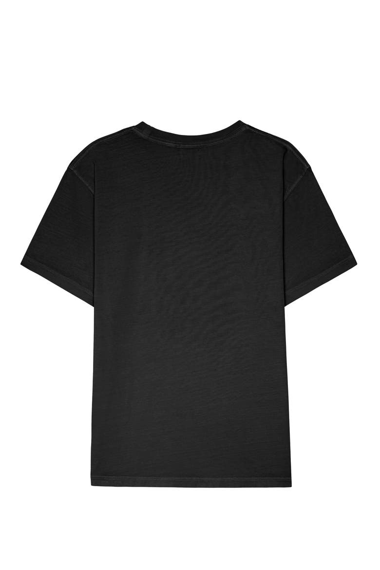 Mens Lil Coffee Heavy Weight Cotton Tee, Alternate, color, Black
