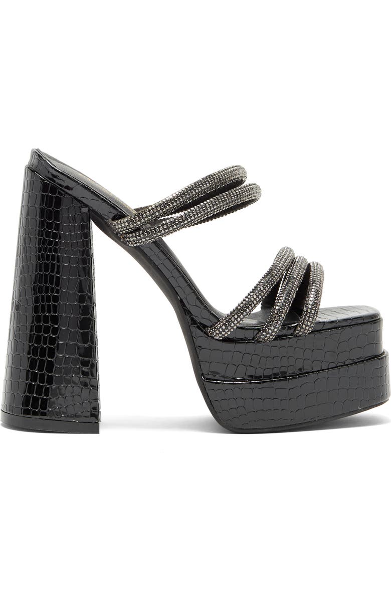 CHASE AND CHLOE Embellished Multi Strap Sandal, Alternate, color,