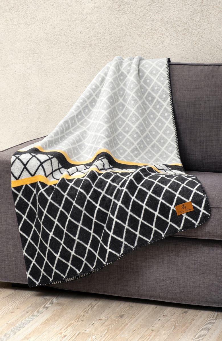 Brooks Brothers Cotton Blend Throw, Alternate, color,