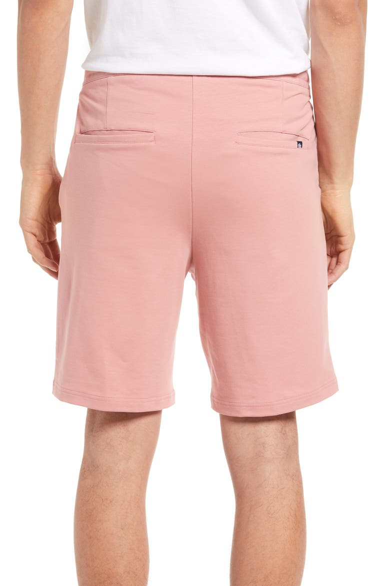 French Terry Shorts, Alternate, color, DUSTY ROSE