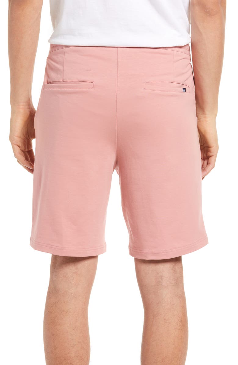 Stone Rose French Terry Shorts, Alternate, color, Dusty Rose