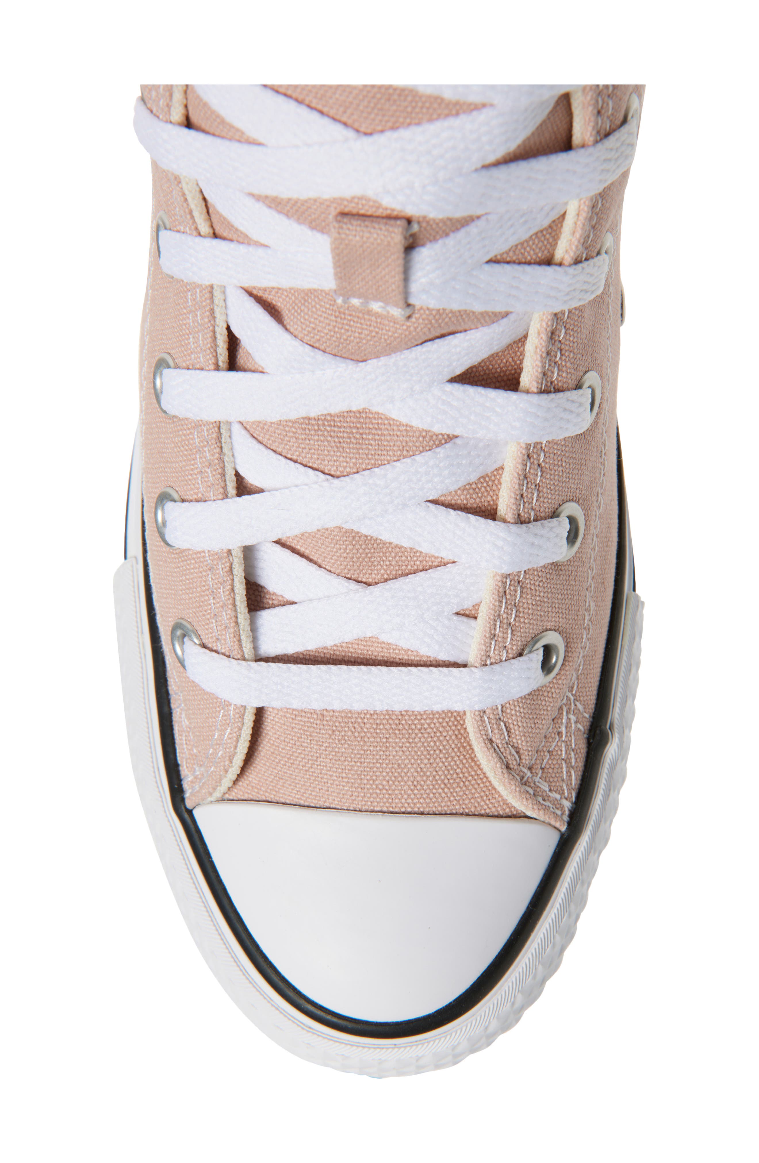 Converse Kids' Chuck Taylor<sup>®</sup> All Star<sup>®</sup> EVA Light High Top Platform Sneaker, Alternate, color, Dusty Cinder/ White