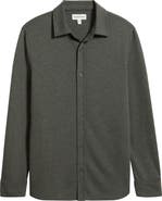 Nordstrom Knit Button-Up Shirt