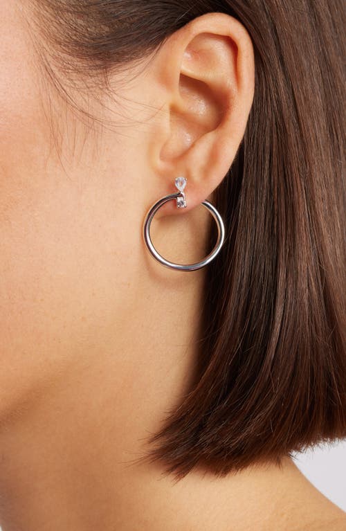 Monica Rich Kosann Large Galaxy Wrap Hoop Earrings In Metallic