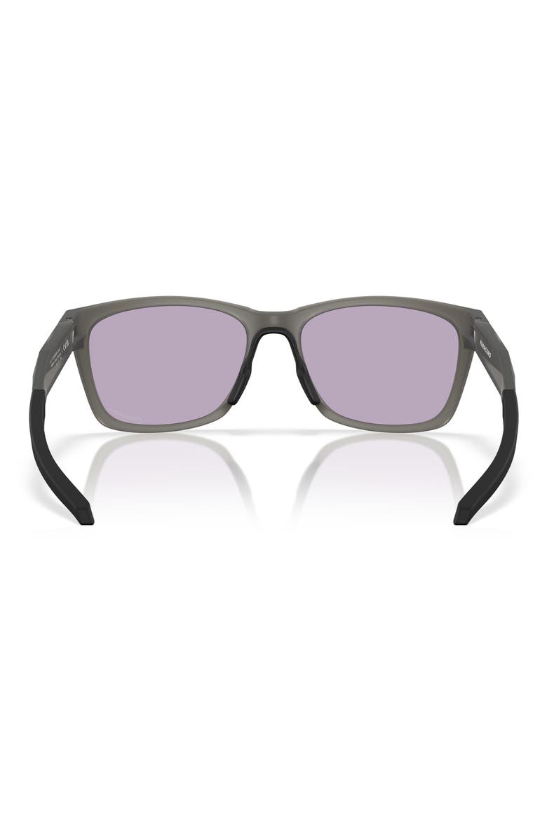 57mm Prizm™ Polarized Square Sunglasses, Alternate, color, SMOKE