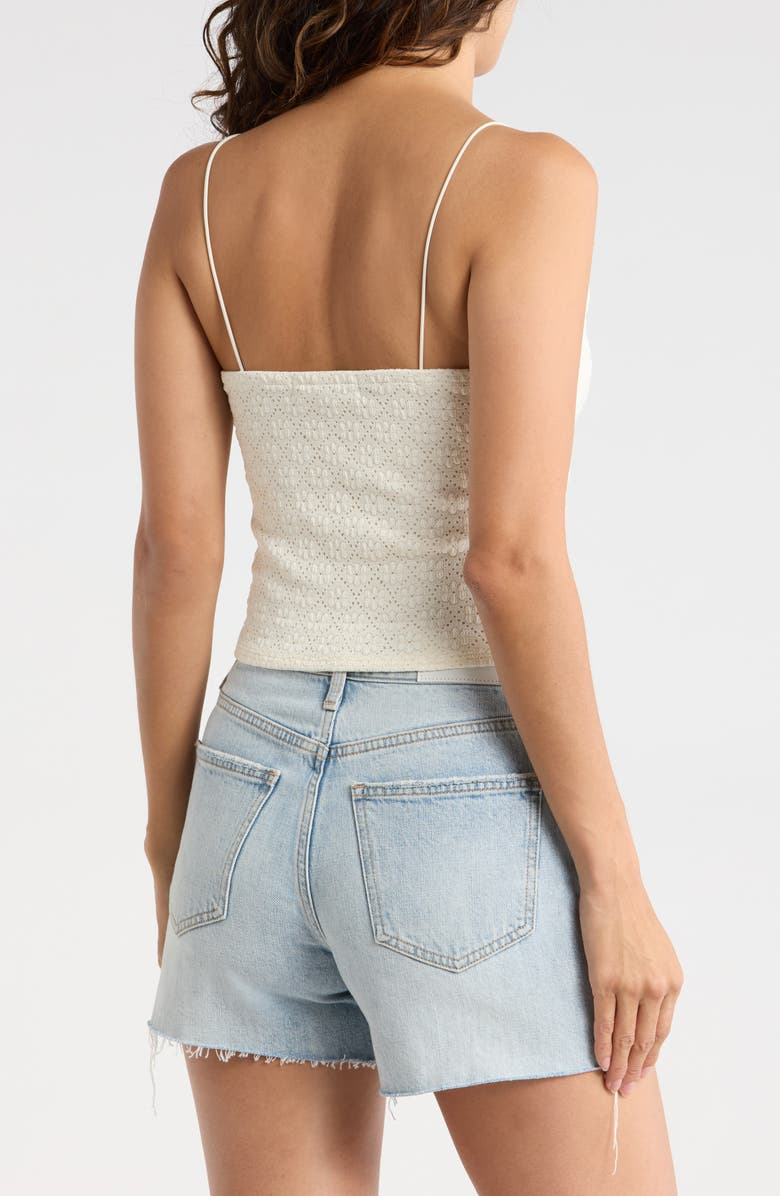 Madden Girl Emma Lace Camisole, Alternate, color, Natural