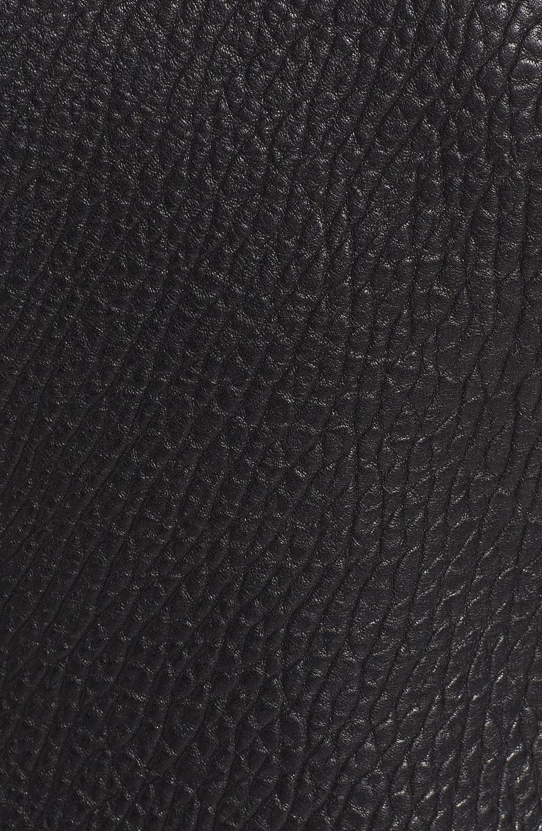 Mackage Funnel Neck Leather Jacket, Alternate, color,