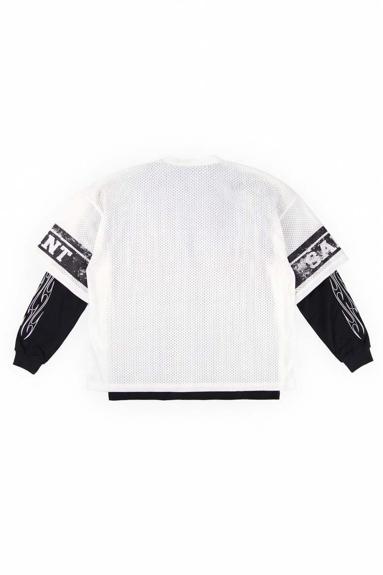 Encino Tee, Alternate, color, Jet Stream/ Saint Cross