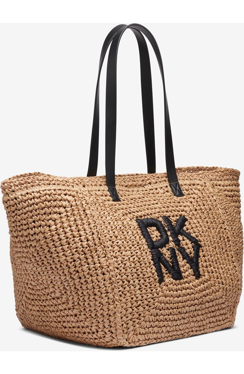 DKNY Paloma Tote, Alternate, color, Natural/Black