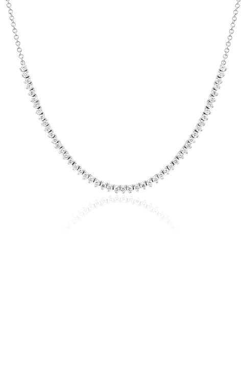 White Diamond Necklace