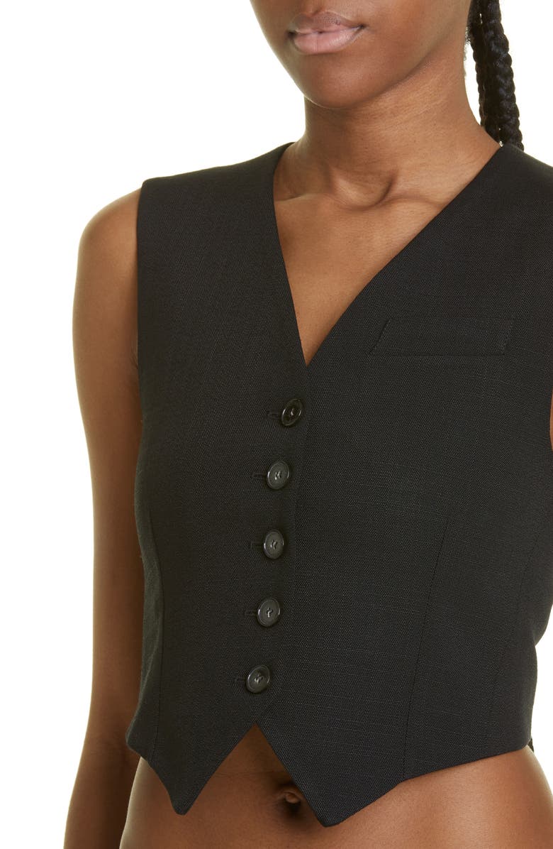 Stella McCartney V-Neck Vest, Alternate, color, 