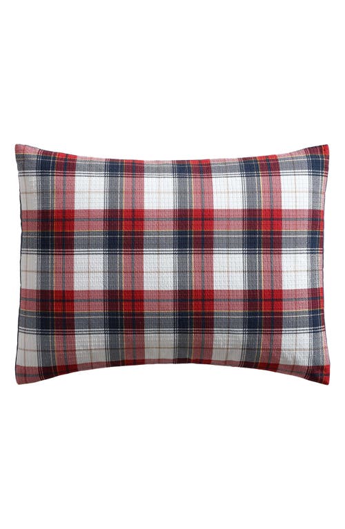 Nautica Rosedale Plaid 8-piece Bed Set In Red Sail/navy