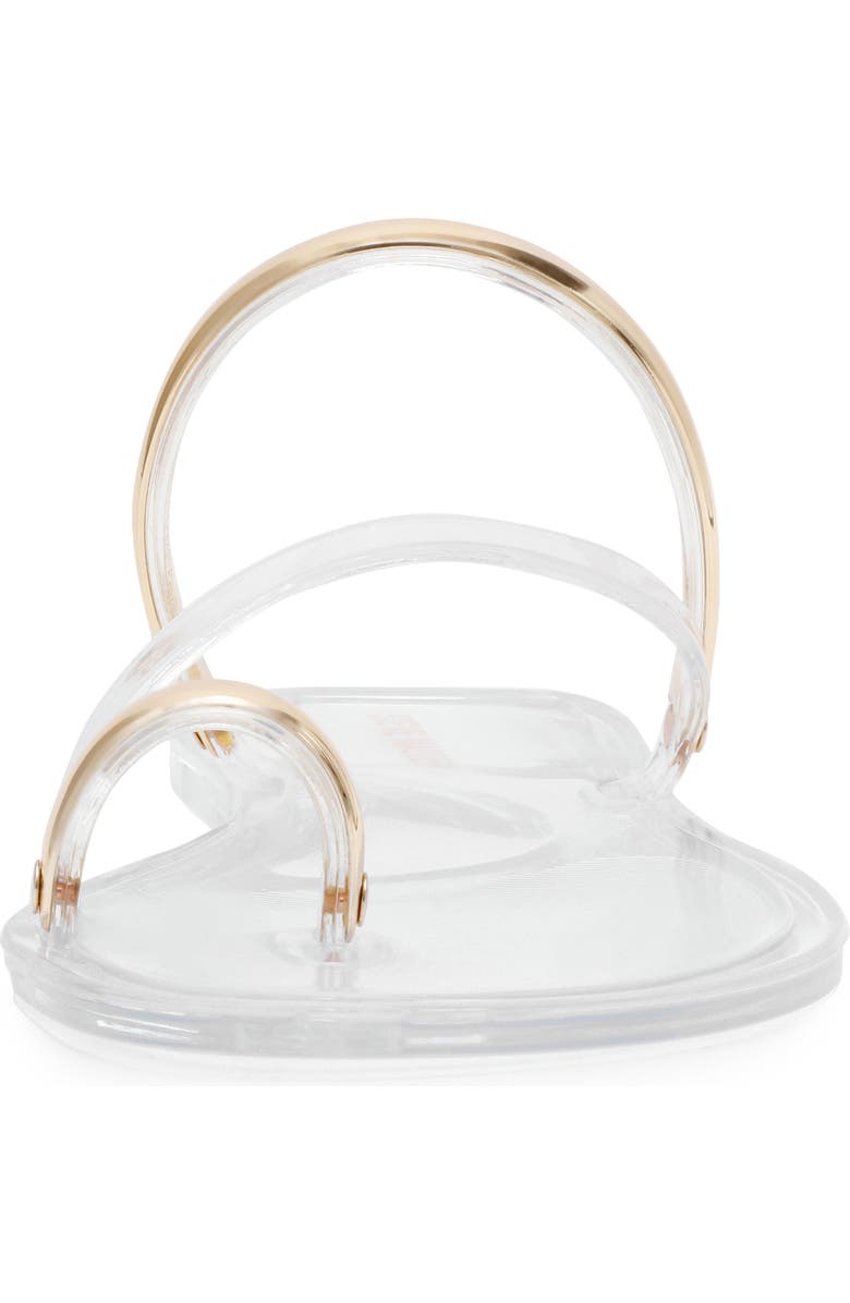 Steve Madden Fuze Slide Sandal, Alternate, color, Clear