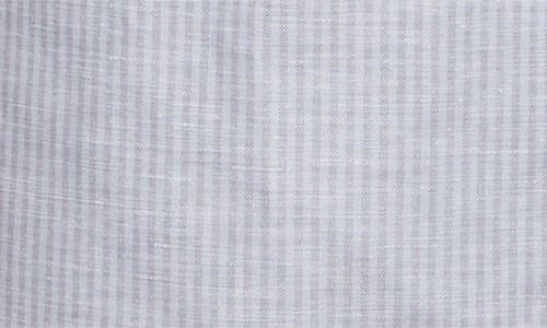 Thom Browne Stripe Bateau Neck Linen Blend Column Dress