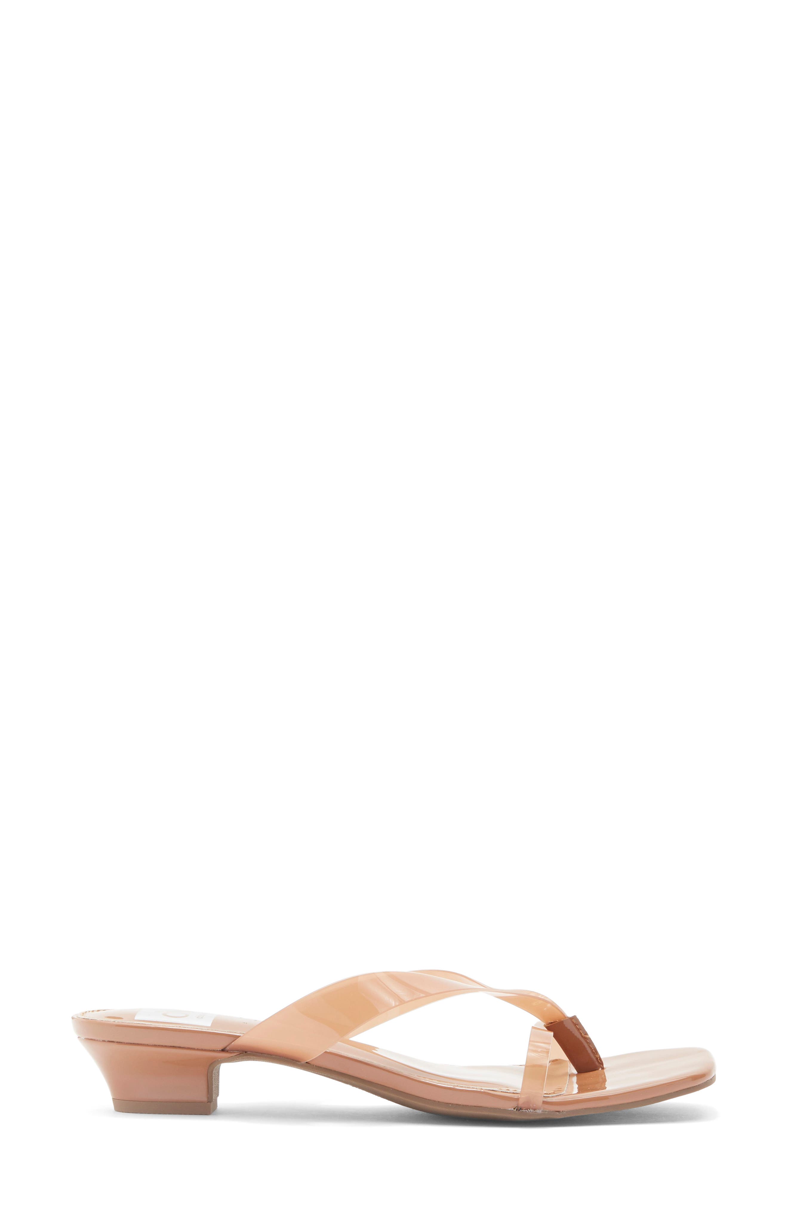 DV by Dolce Vita Bex Kitten Heel Sandal, Alternate, color, Toffee