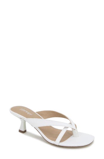 Esprit Echo Sandal In White