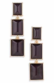 Tasha Crystal Stone Drop Earrings