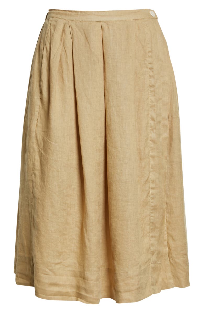 Alex Mill Kelsey Linen Skirt, Alternate, color, 