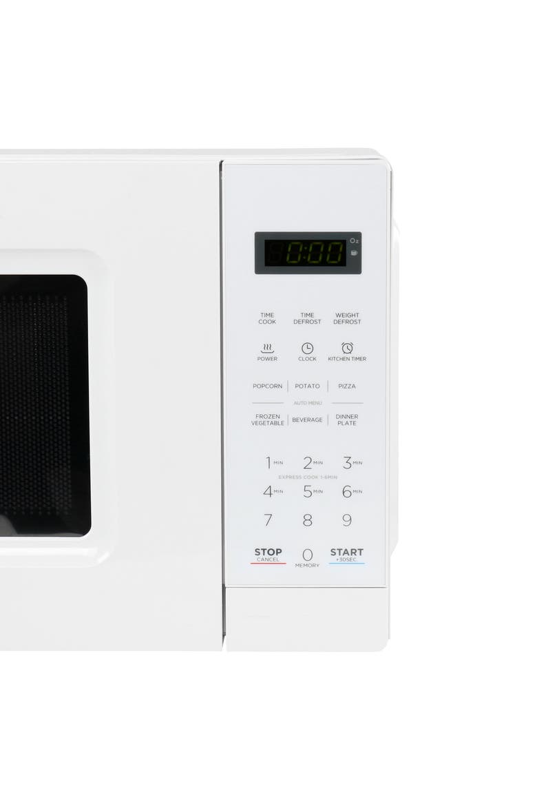 0.7 Cu Ft LED Digital Microwave Oven, Alternate, color, White