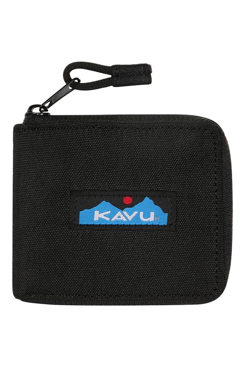 Zip Around Wallet, Main, color, Raven