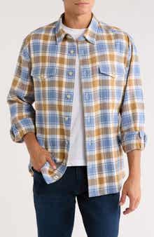 James Campbell Cayucos Plaid Overshirt