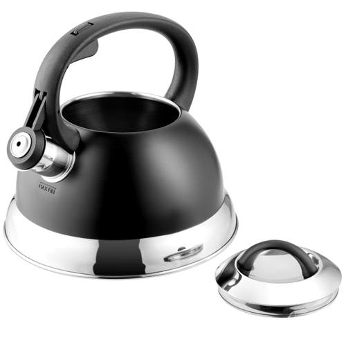 Mr Coffee Mr. Coffee Flintshire 1.75 Quart Whistling Stovetop Tea Kettle In Black