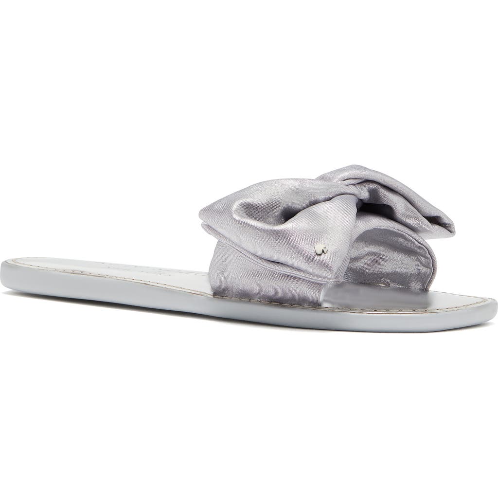 Kate Spade New York Bikini Slide Sandal In Gray