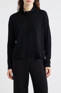 Eileen Fisher Turtleneck Cashmere Sweater