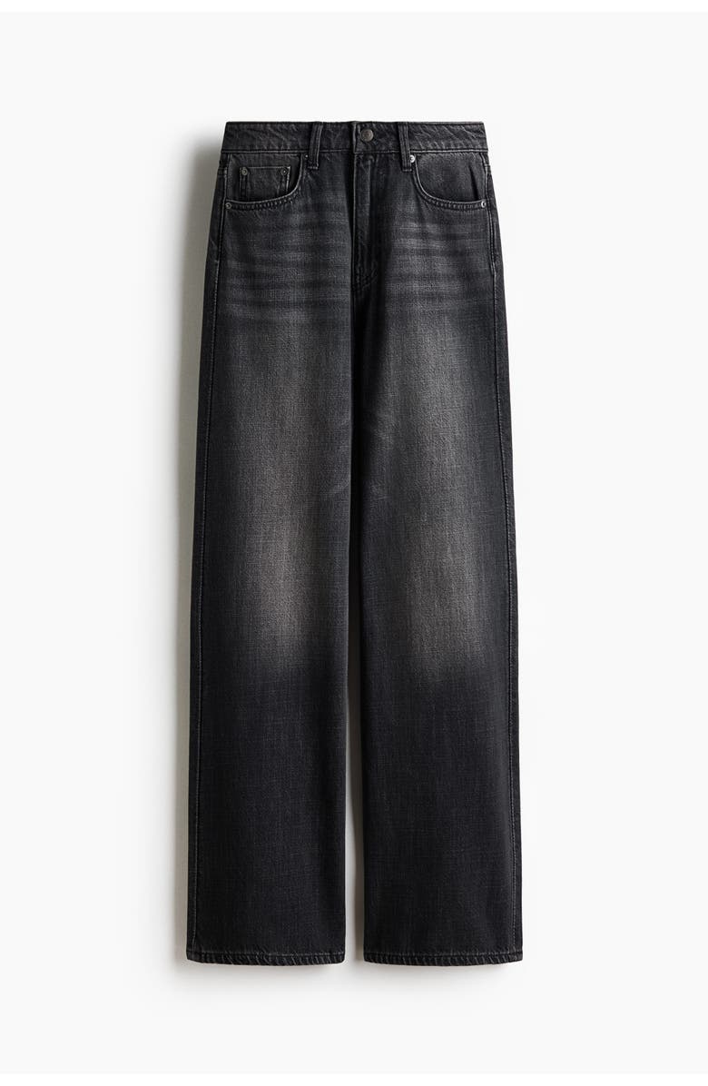 H&M Wide High Jeans, Main, color, 