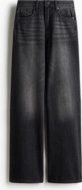 H&M Wide High Jeans