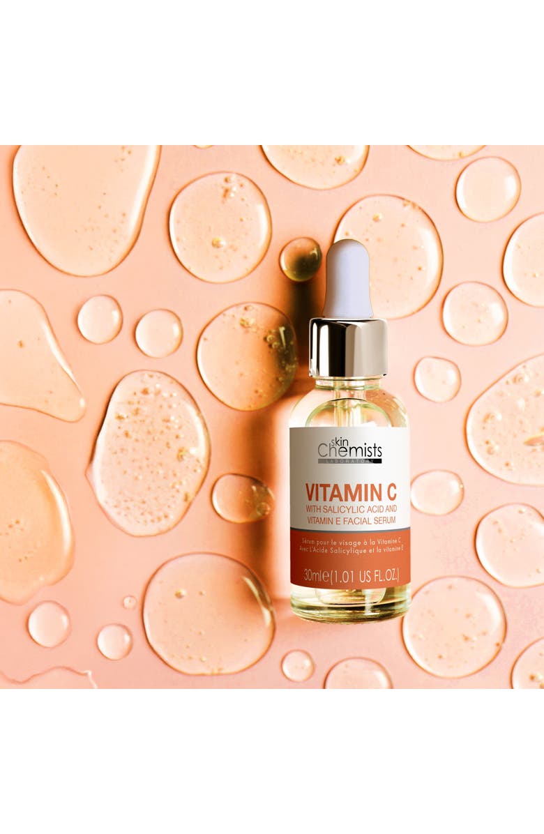 SKINCHEMISTS Anti-Ageing Vitamin C Salicylic Acid Facial Serum 30ml x 2 Duo Pack, Alternate, color, White