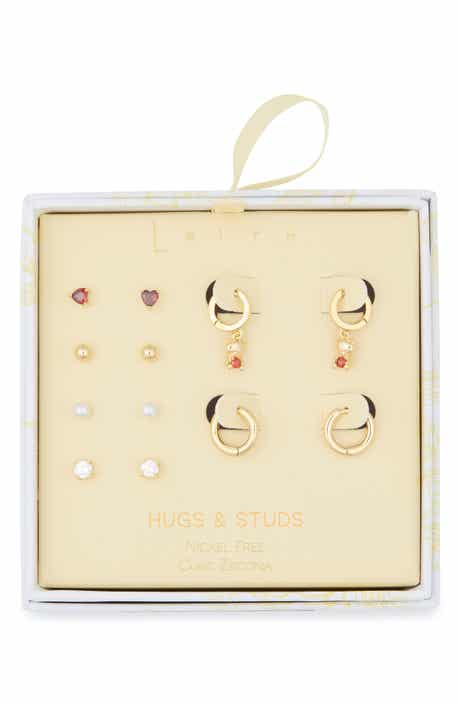 Leith 6-Pair Cubic Zirconia Earrings Set