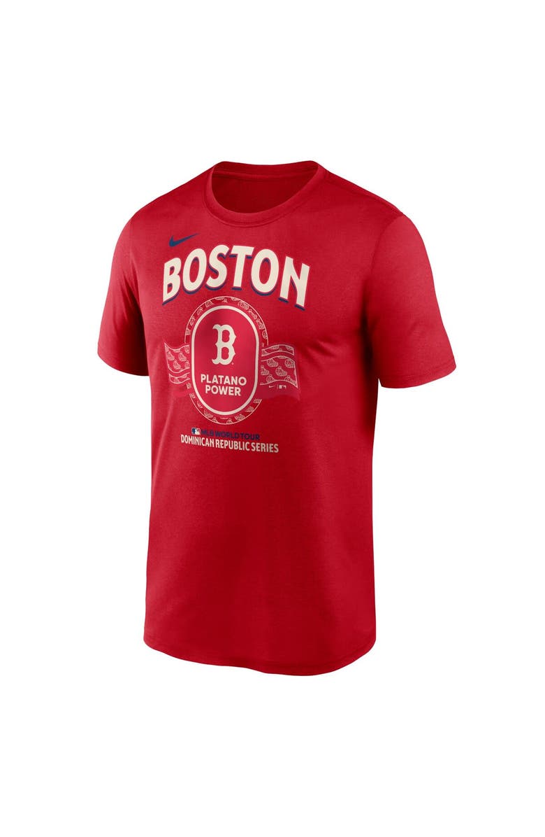 Nike Men's Nike Red Boston Red Sox Dominican Republic Series Legend T-Shirt, Alternate, color, Red